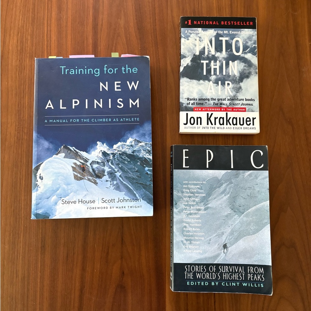 Climbing and Adventure Book Set